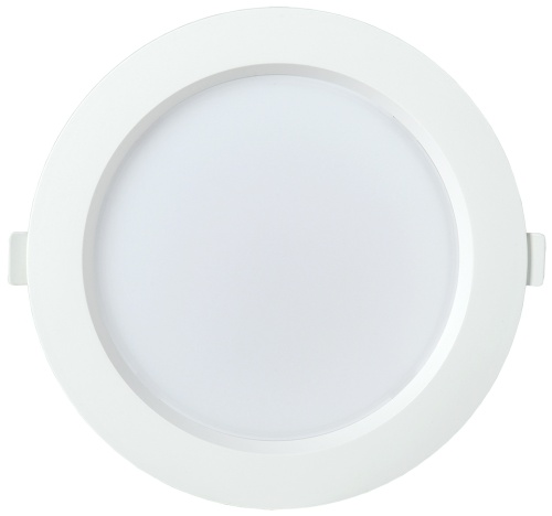 Светильник светодиодный ДВО 1704 круг 24Вт 4000K IP40 белый | код LDVO0-1704-24-4000-K01 | IEK
